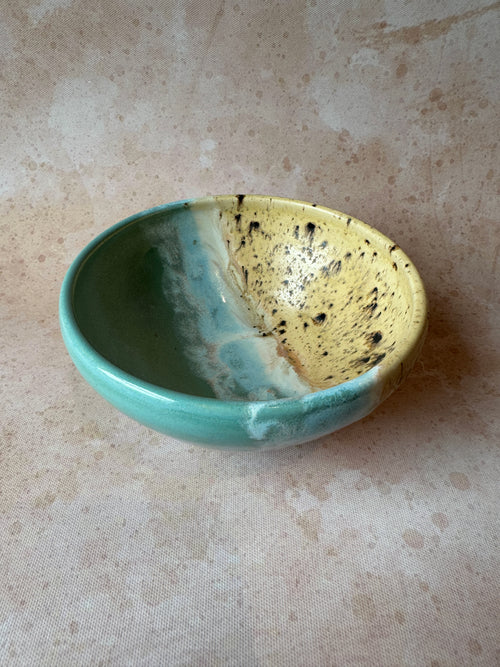 Handcrafted Beach Vibes Stoneware Bowl