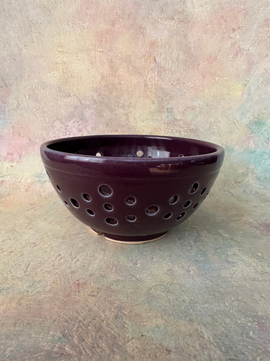 Handcrafted Berry Bowl plum