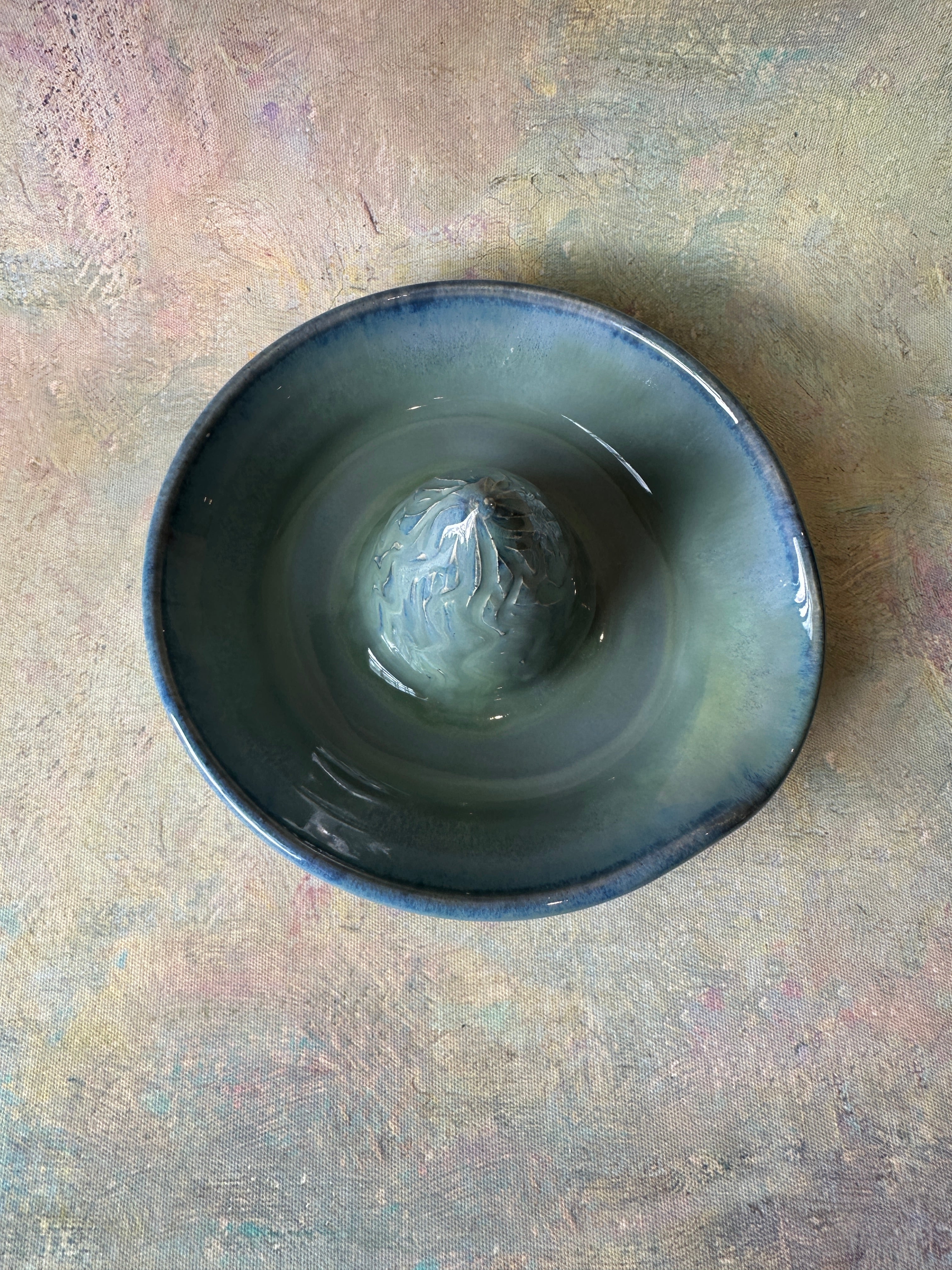 Wheel thrown pottery juicer