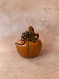 handcrafrted decorative stoneware pumkin