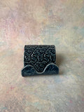 Stormy glaze Handcrafted Stoneware Cell Phone Holder