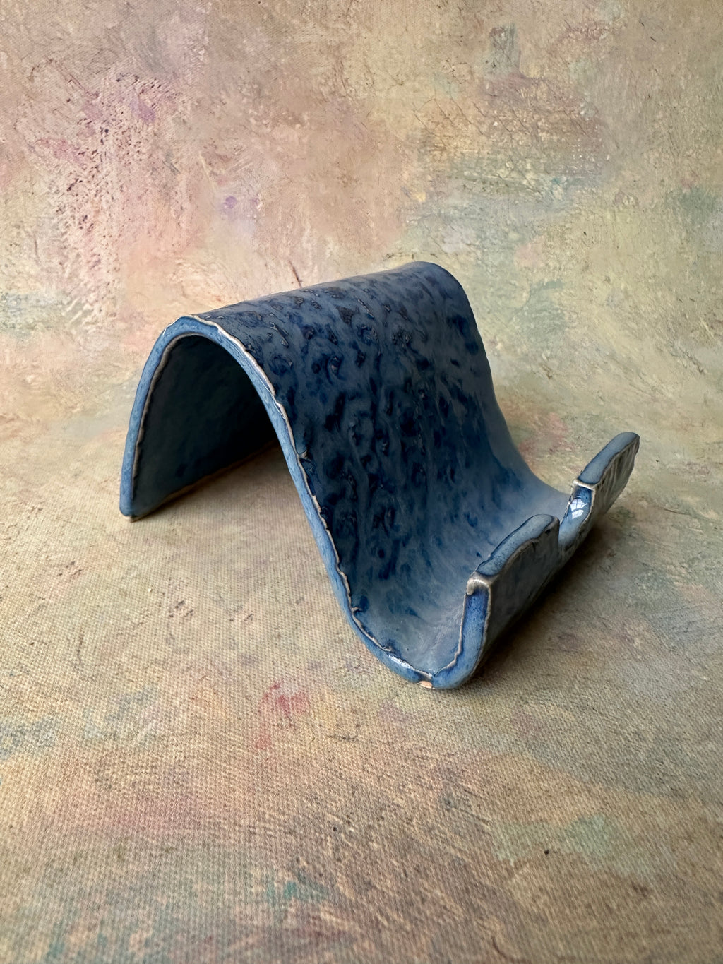Handcrafted cell phone holder