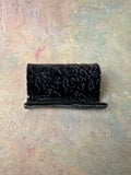 Stormy skies stoneware handcrafted business card holder