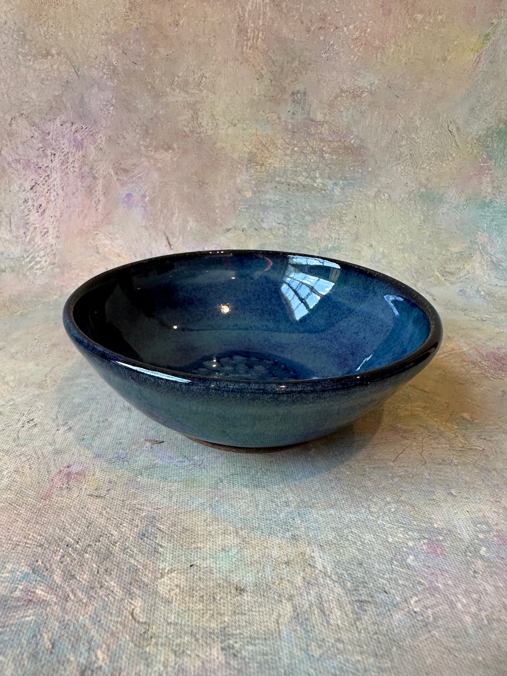 Stoneware handcrafted garlic grater bread dipping Bowl