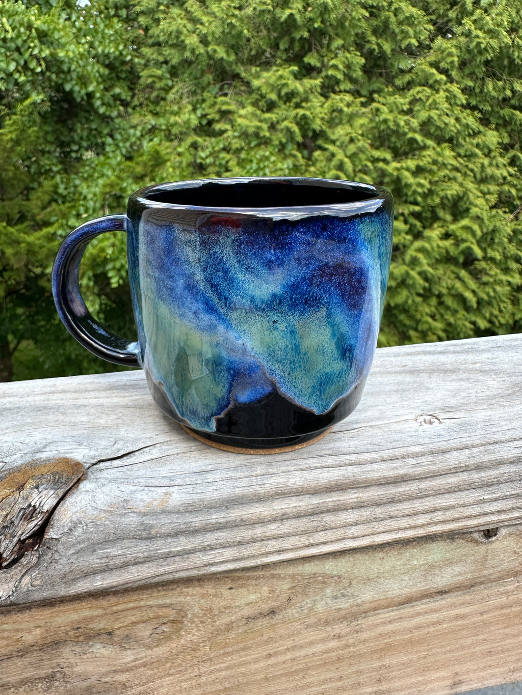 Artisan crafted one of a kind coffee mug